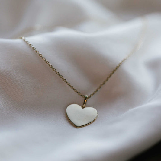 ANHENG I GULL PLATE HJERTE 59212 - Bjerveur.noANHENG I GULL PLATE HJERTE 59212