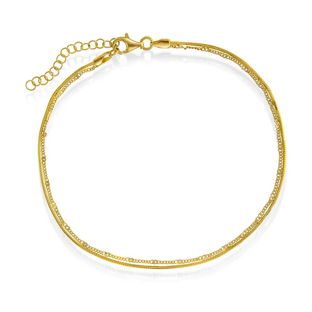 ANKELKJEDE I SØLV 25 CM 44379.25 - Bjerveur.noANKELKJEDE I SØLV 25 CM 44379.25