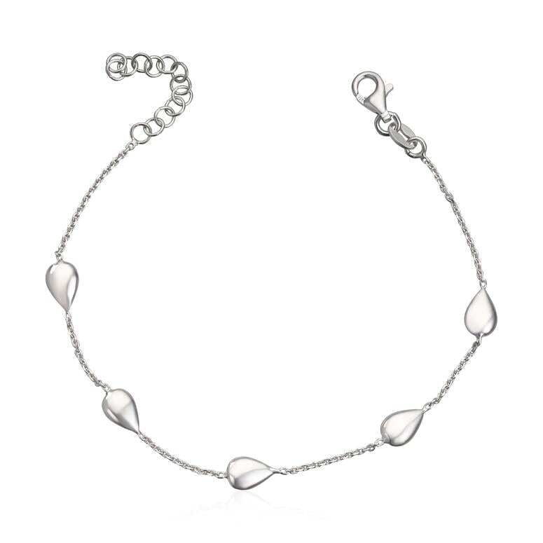Armbånd Dråpe i sølv rhodinert - Bjerveur.no