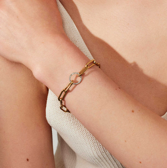 Armbånd i gull med 0,20ct WSI 28150047 - Bjerveur.noArmbånd i gull med 0,20ct WSI 28150047