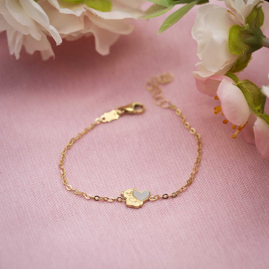 Armbånd i gull med perlemor bams 25448 - Bjerveur.noArmbånd i gull med perlemor bams 25448