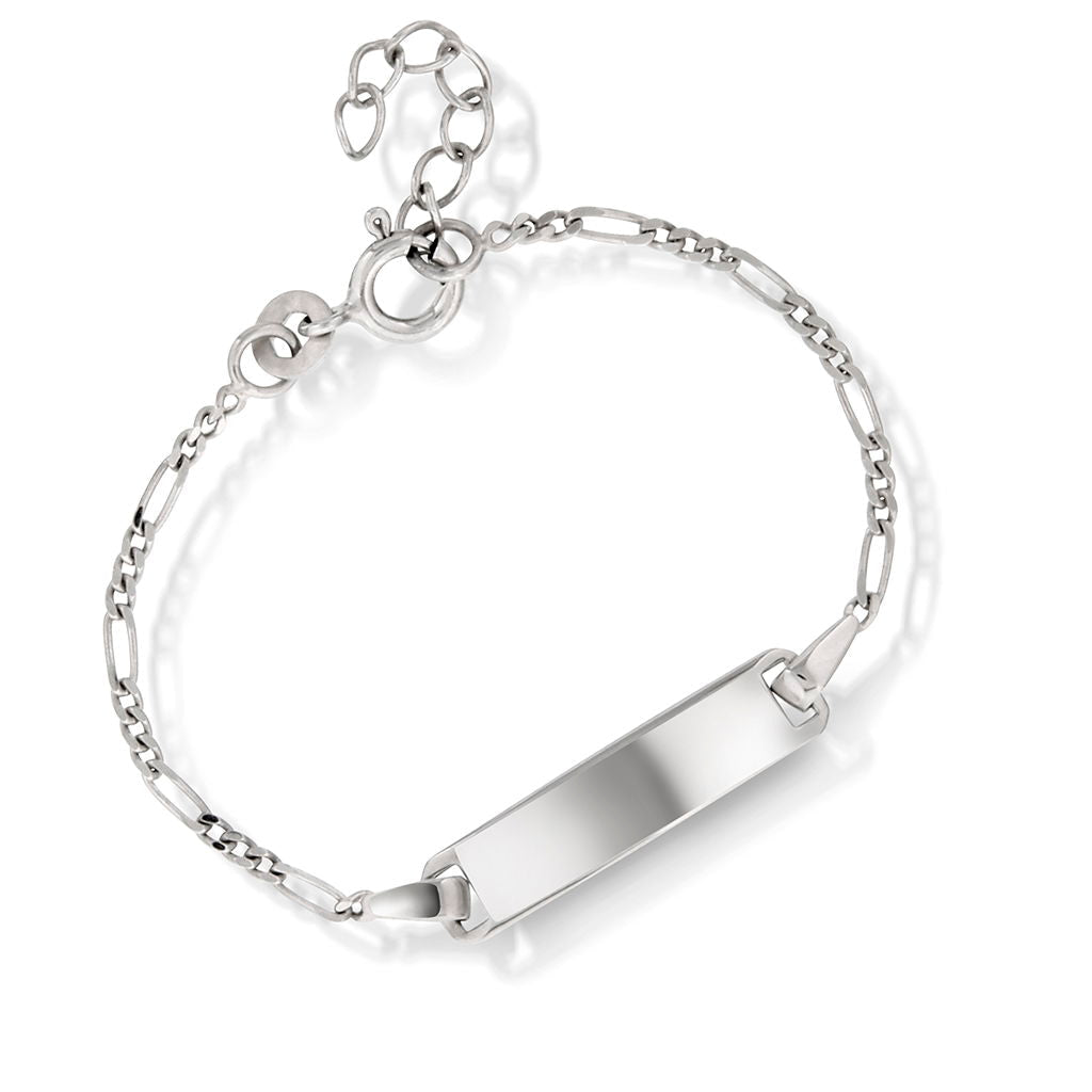 Armbånd i sølv 1,8 mm med plate - Bjerveur.noArmbånd i sølv 1,8 mm med plate