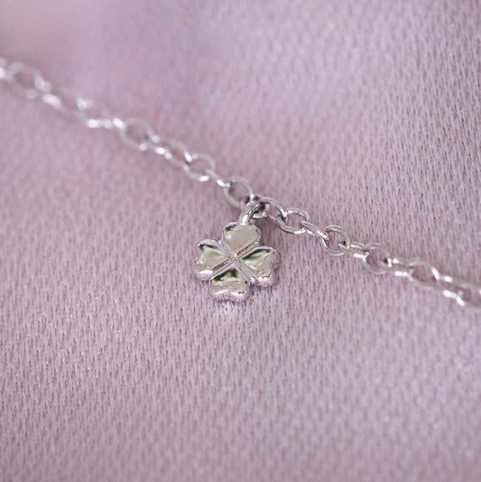 Armbånd i sølv firkløver 25379 - Bjerveur.noArmbånd i sølv firkløver 25379