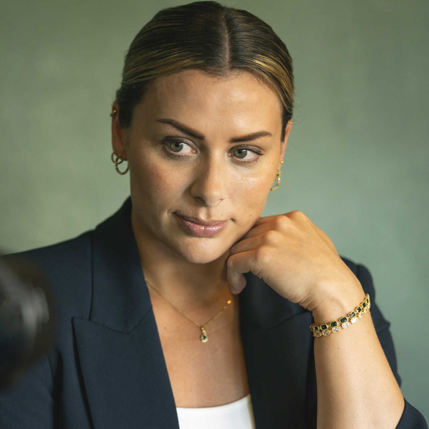 Armbånd i sølv med zirkonia 710259 - Bjerveur.noArmbånd i sølv med zirkonia 710259