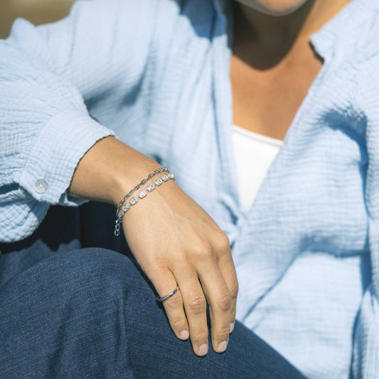 Armbånd i sølv med zirkonia 710270 - Bjerveur.noArmbånd i sølv med zirkonia 710270