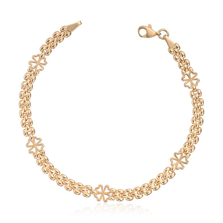 Armbånd med hjerter i 14K gult gull Artikkelnr: 17081 - Bjerveur.noArmbånd med hjerter i 14K gult gull Artikkelnr: 17081