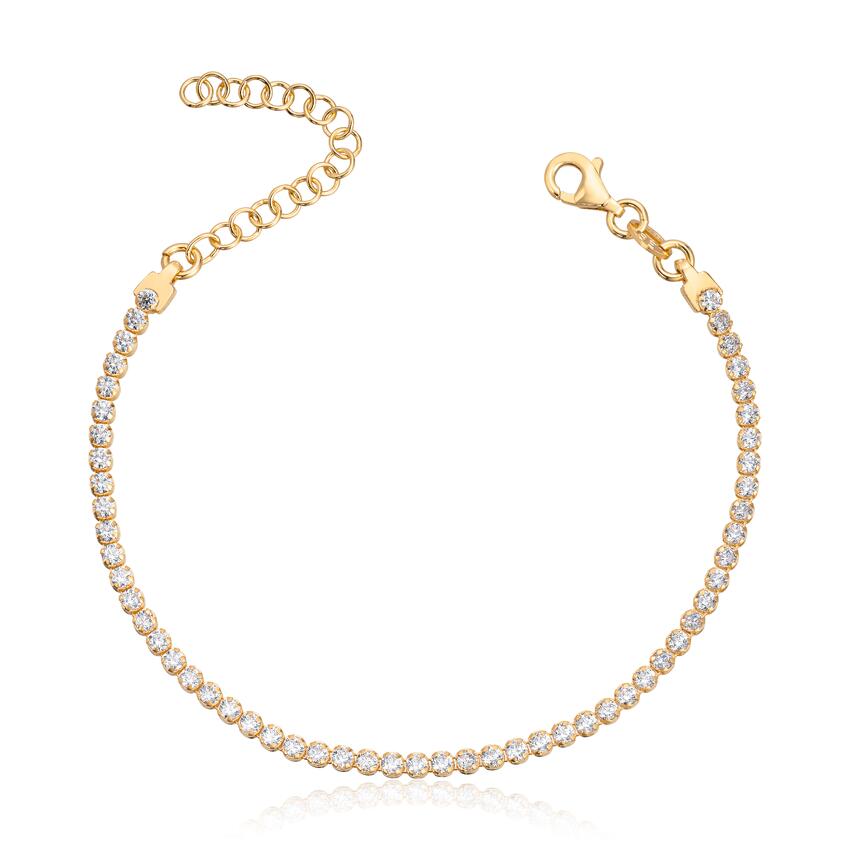Armbånd tennis CZ forg 925 Artikkelnr: 3025019 - Bjerveur.noArmbånd tennis CZ forg 925 Artikkelnr: 3025019