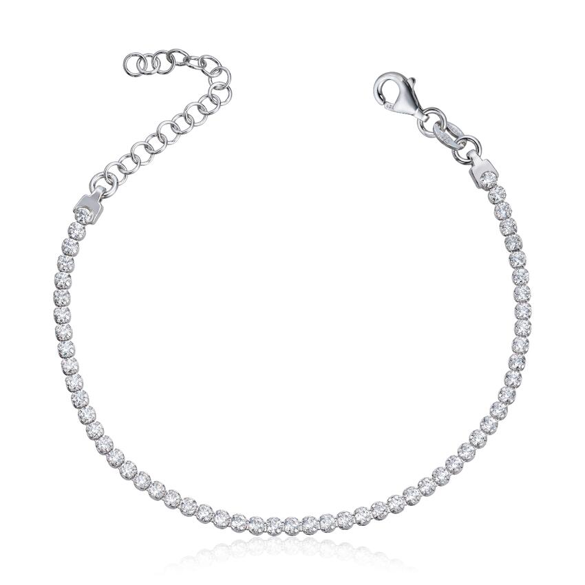 Armbånd tennis CZ rhod 925 Artikkelnr: 3025119 - Bjerveur.noArmbånd tennis CZ rhod 925 Artikkelnr: 3025119