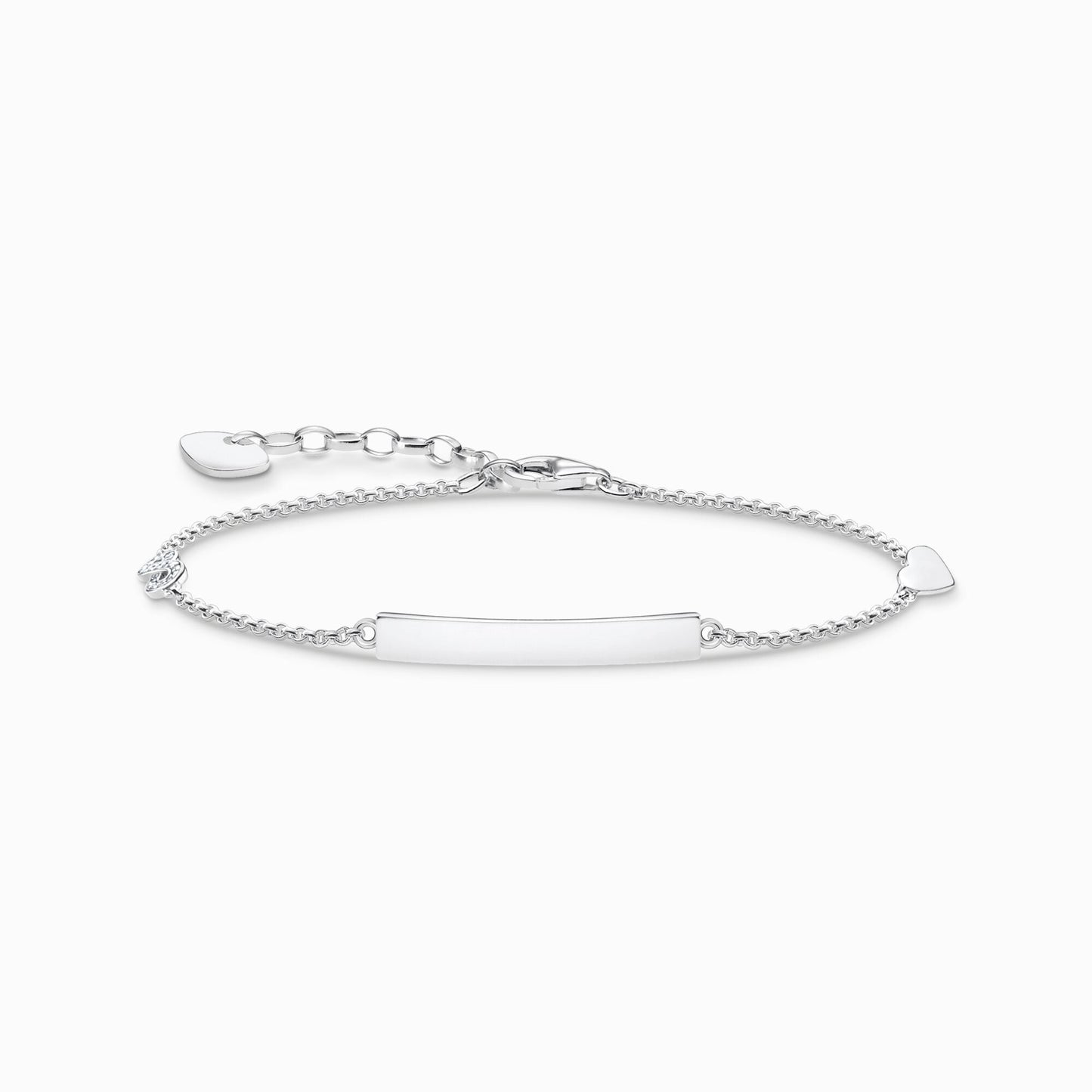 Armbåndhjerte med uendelig sølv A1976 - 051 - 14 - Bjerveur.noArmbåndhjerte med uendelig sølv A1976 - 051 - 14