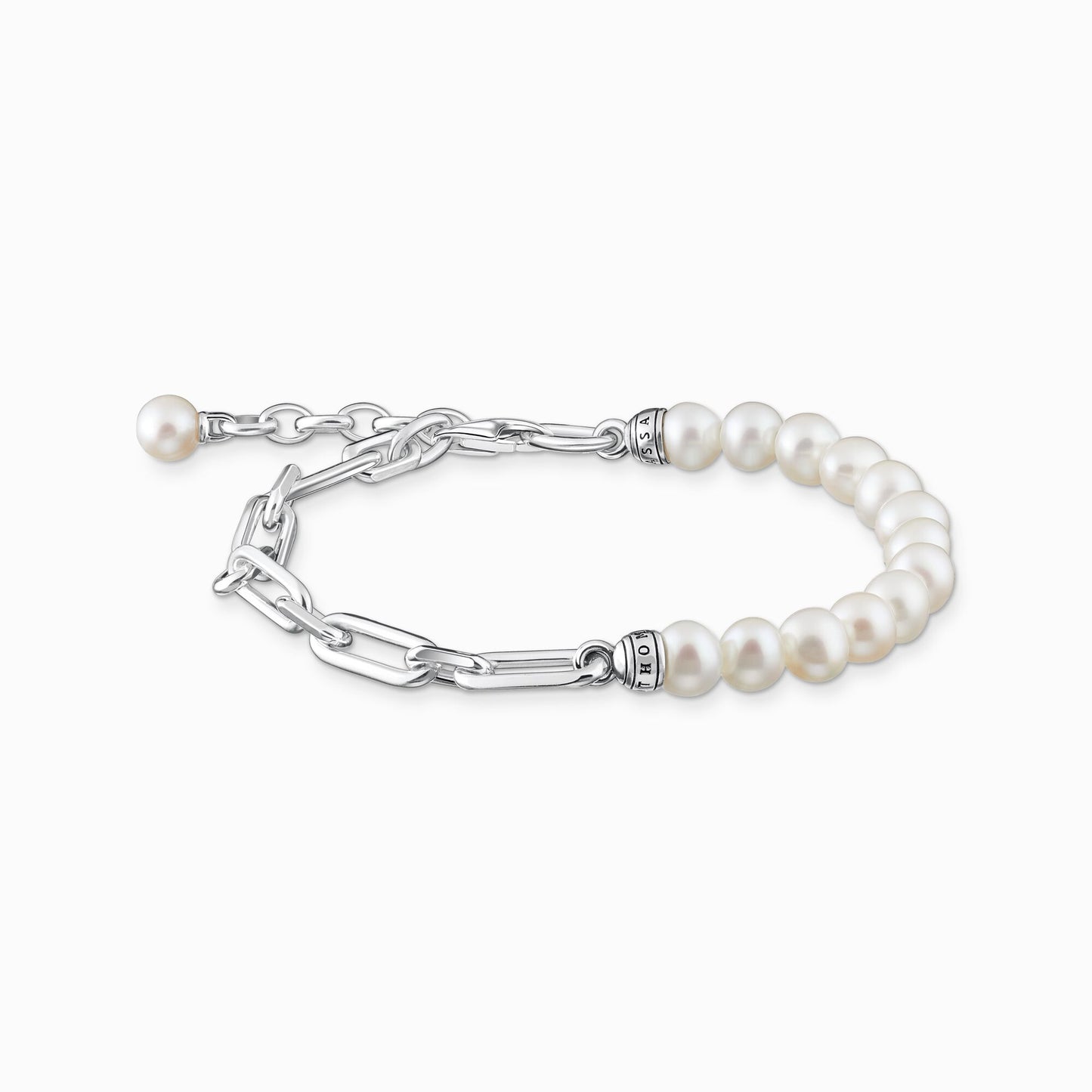 Armbåndslenker og perler sølv A2031 - 167 - 14 - Bjerveur.noArmbåndslenker og perler sølv A2031 - 167 - 14
