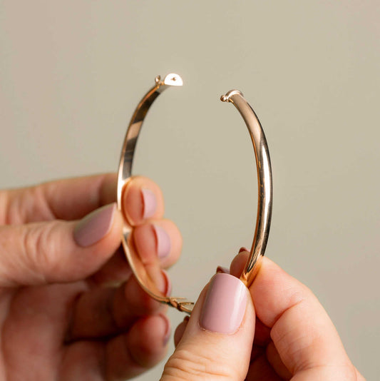 Armring i gull 5 mm oval 58100 - Bjerveur.noArmring i gull 5 mm oval 58100