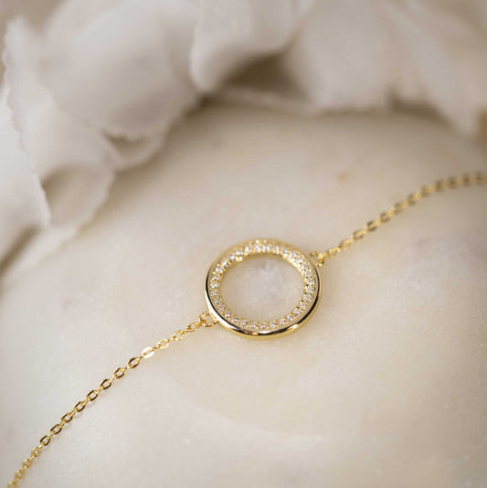 Austin armbåndi sølv med hvit zirkonia 992508 - Bjerveur.noAustin armbåndi sølv med hvit zirkonia 992508