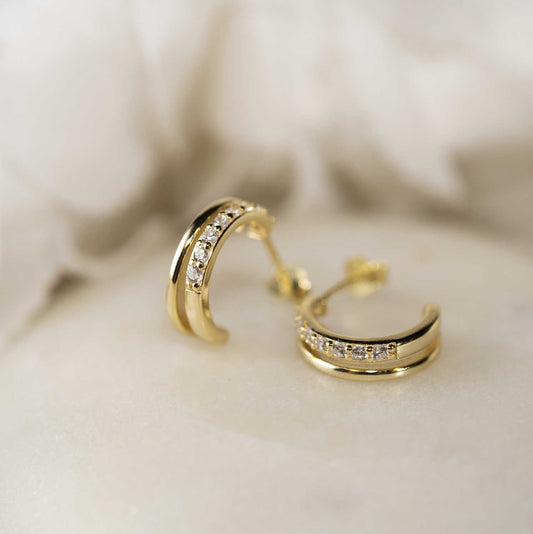 Austin øredobber i sølv med hvit zirkoni 992507 - Bjerveur.noAustin øredobber i sølv med hvit zirkoni 992507