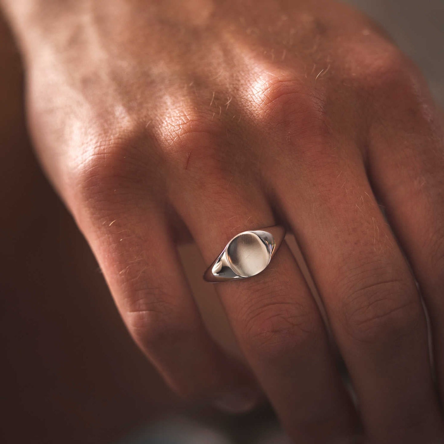 Axe ring i sølv, signetring 972585 - Bjerveur.noAxe ring i sølv, signetring 972585