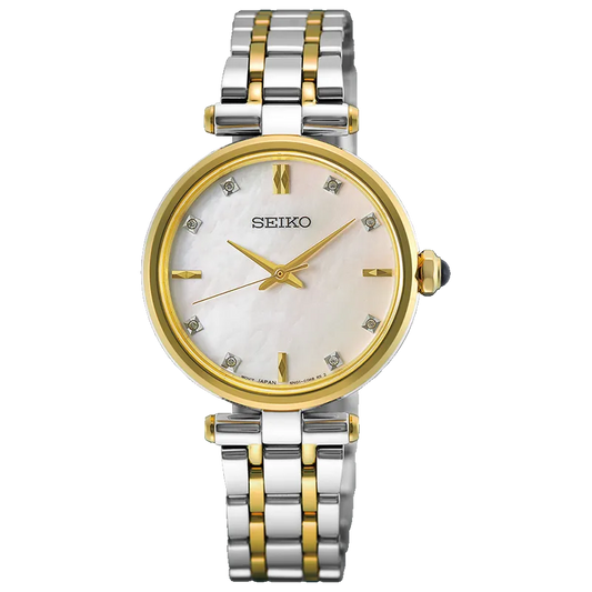 Seiko HGH007P1 dameklokke i stål, bilde 2 av 2