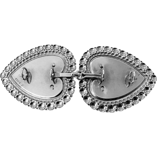 Beltespenne til skinnlist med kruser, oksidert 002196 - Bjerveur.noBeltespenne til skinnlist med kruser, oksidert 002196