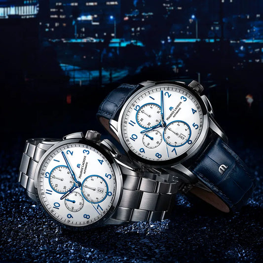 Maurice Lacroix Pontos PT6388-SS002-120-1 herreklokke i stål, bilde 2 av 2