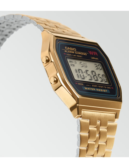 Casio Vintage A159WGEA-1EF dameklokke i stål, bilde 2 av 2