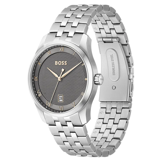 BOSS 1514116 herreklokke i stål, bilde 2 av 4