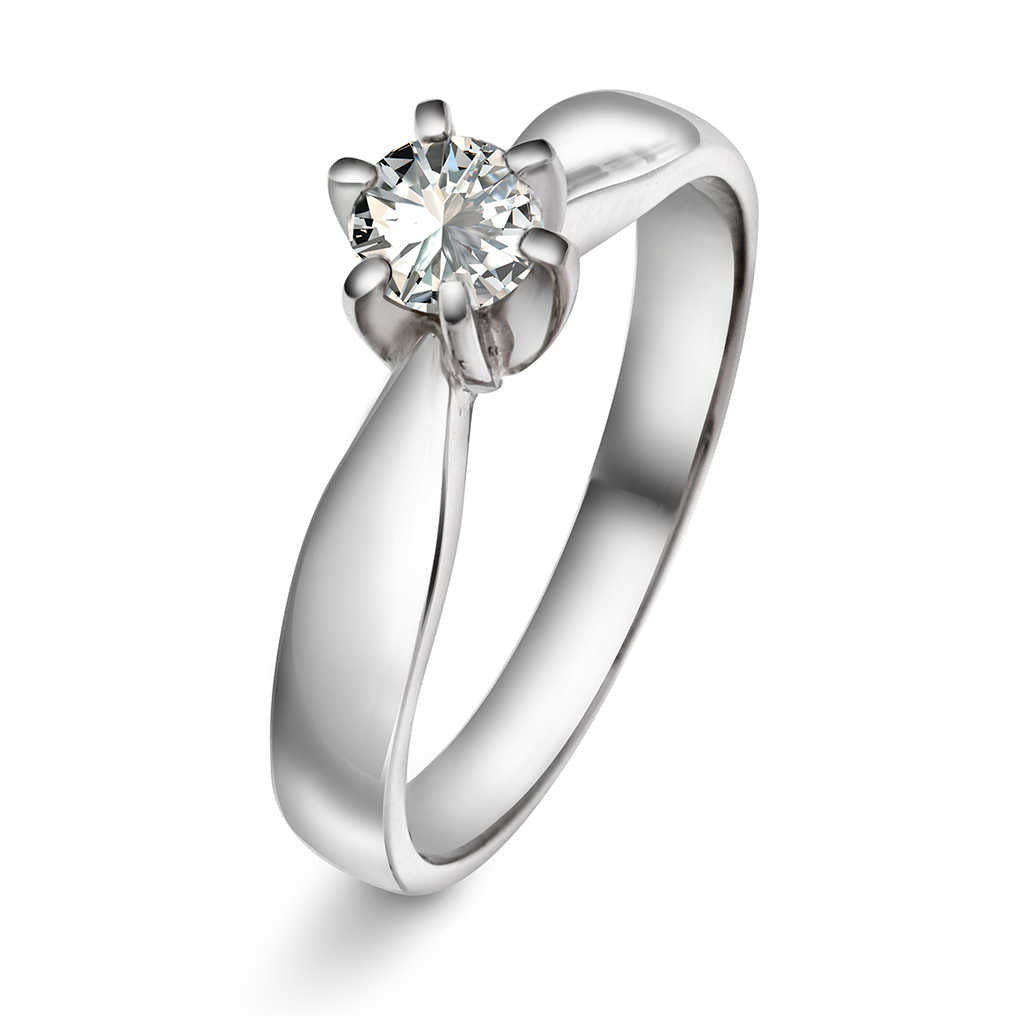 Capella ring i gull m/dia 0,50 ct WSI 1210001 - 050 - Bjerveur.noCapella ring i gull m/dia 0,50 ct WSI 1210001 - 050