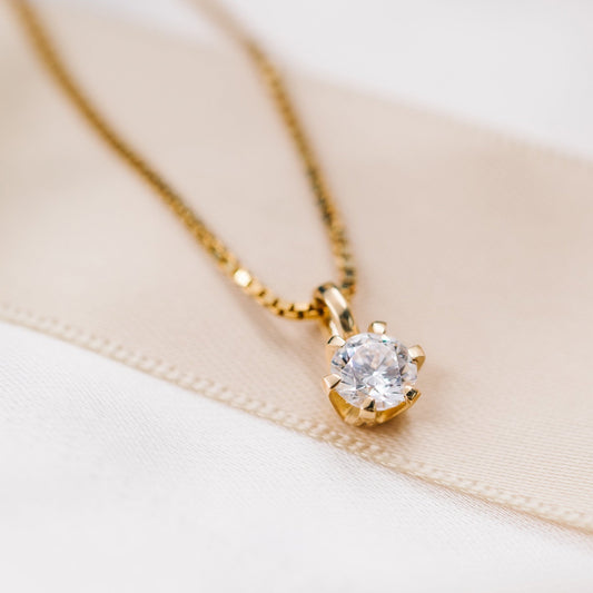 Contessa anheng gull LAB diamant 0,5 ct N240614 - Bjerveur.noContessa anheng gull LAB diamant 0,5 ct N240614