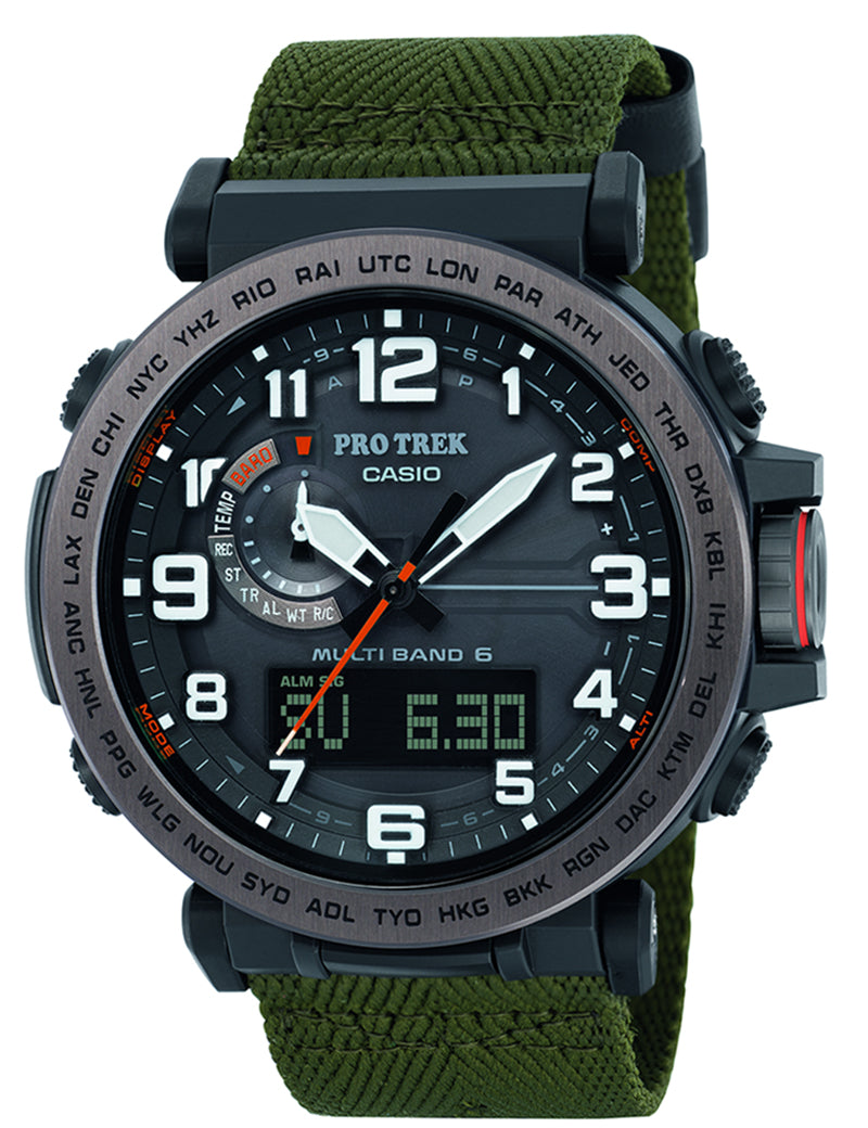 Casio Pro Trek PRW-6600YB-3ER herreklokke i resin