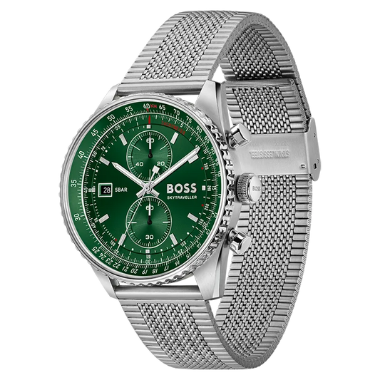BOSS 1514347 herreklokke i stål, bilde 2 av 4