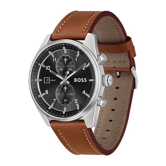 BOSS 1514161 herreklokke i stål, bilde 2 av 3