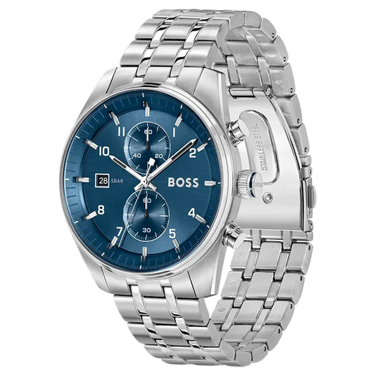 BOSS 1514216 herreklokke i stål, bilde 2 av 4