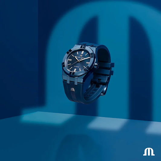Maurice Lacroix Aikon AI6007-PVC00-430-4 herreklokke i stål, bilde 2 av 4