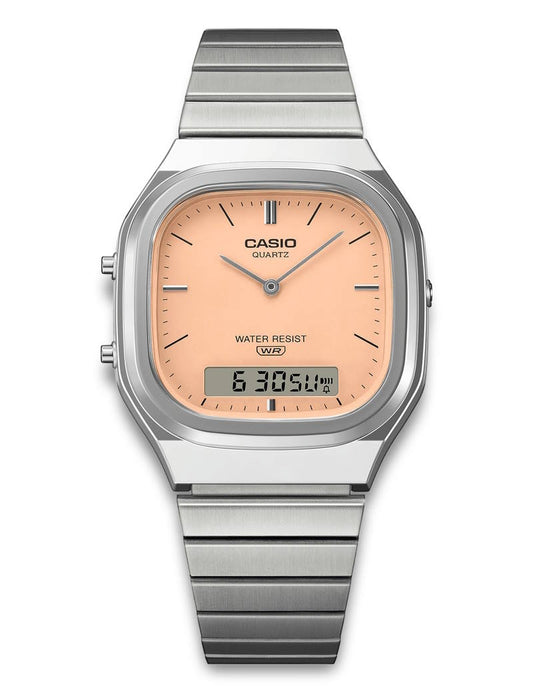 Casio Vintage AQ-240E-4AEF dameklokke i resin, bilde 2 av 2