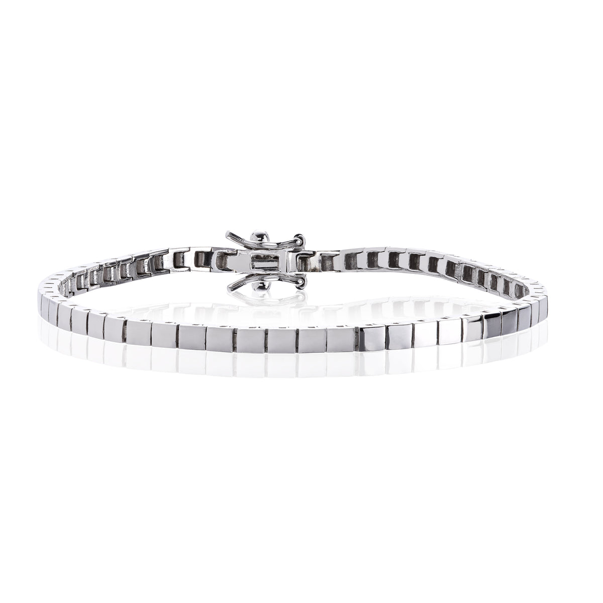 Armbånd i 585 gull 3 mm, 19 cm, bilde 2 av 2