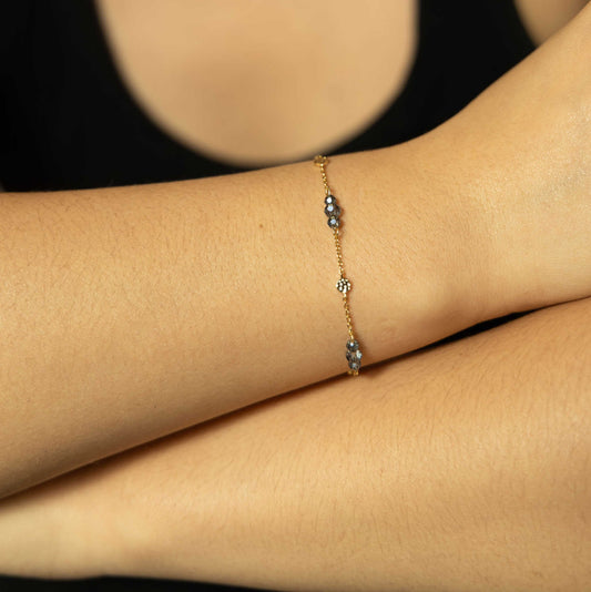 Fairy armbånd i sølv, dyp blå 240336 - Bjerveur.noFairy armbånd i sølv, dyp blå 240336