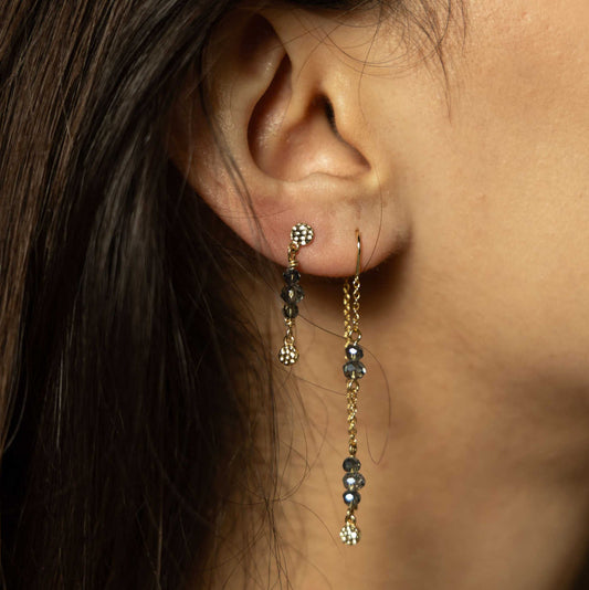 Fairy øredobber i sølv, dyp blå 240333 - Bjerveur.noFairy øredobber i sølv, dyp blå 240333