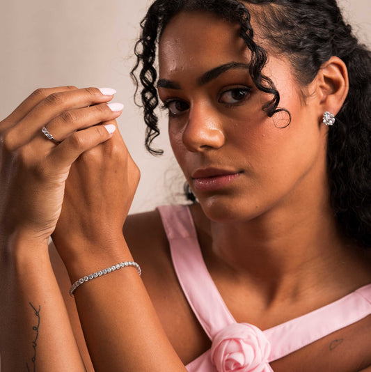 Farah armbånd i sølv med zirkonia 240361 - Bjerveur.noFarah armbånd i sølv med zirkonia 240361