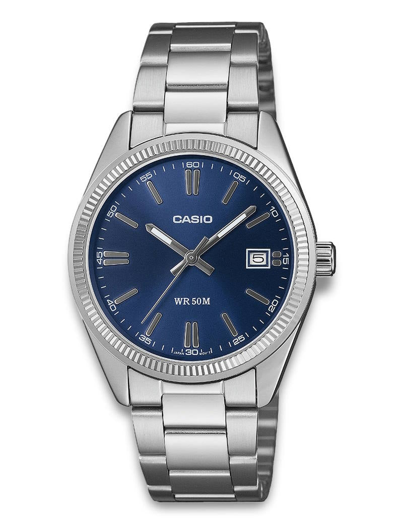 Casio Timeless UTP-1302PD-2A1VEF herreklokke i stål