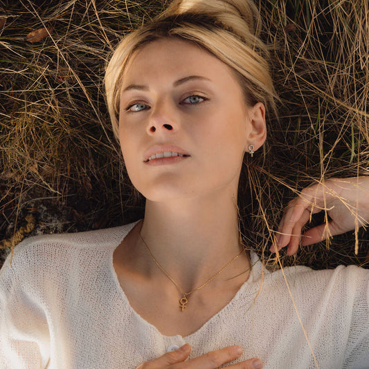 Femme smykke i sølv med rosenkvarts 221412 - Bjerveur.noFemme smykke i sølv med rosenkvarts 221412