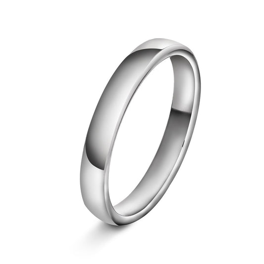 Forever giftering i 585 gull, innvendig buet flat, bilde 2 av 12