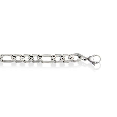 FIGARO KJEDE I STÅL 7,5 MM 50 CM 44368.50 - Bjerveur.noFIGARO KJEDE I STÅL 7,5 MM 50 CM 44368.50