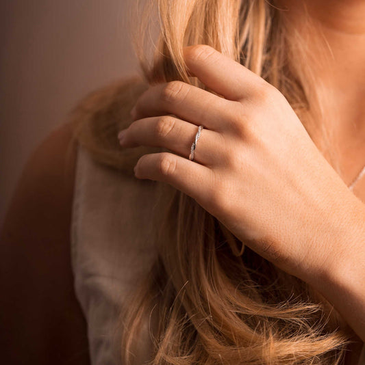 Friendship ring i sølv med zirkonia 992266 - Bjerveur.noFriendship ring i sølv med zirkonia 992266