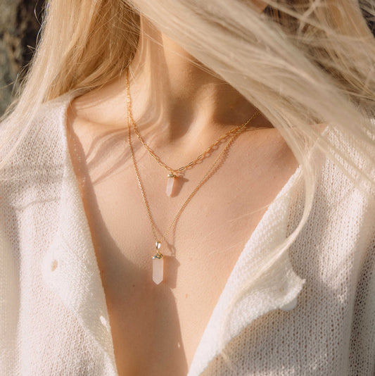 Guidance pendelsmykke sølv, rosenkvarts 221422 - Bjerveur.noGuidance pendelsmykke sølv, rosenkvarts 221422