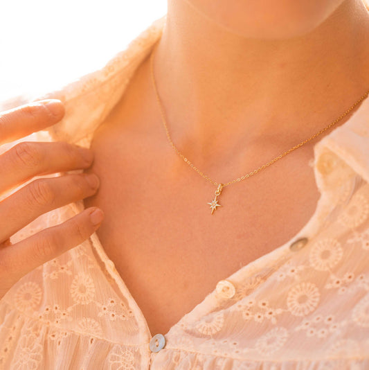 Guiding Star smykke sølv, rosenkvarts 221408 - Bjerveur.noGuiding Star smykke sølv, rosenkvarts 221408