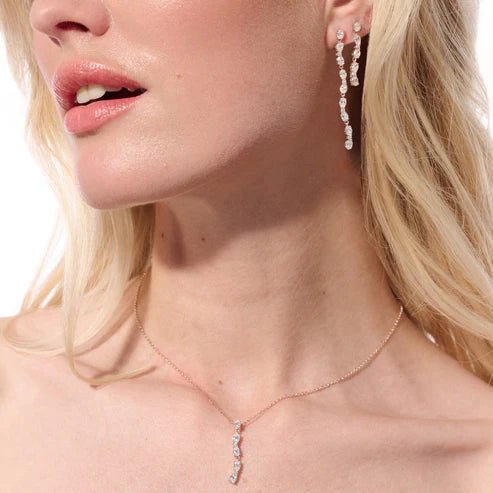 Halskjede Ovale Lungo SKU: SJ - N2421 - CZ - Bjerveur.noHalskjede Ovale Lungo SKU: SJ - N2421 - CZ