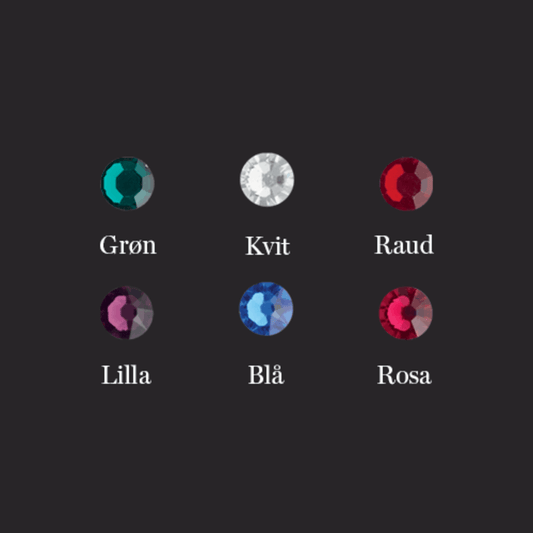 Hårstrikk - Filigran med stein, stor, oksidert 920100 - Bjerveur.noHårstrikk - Filigran med stein, stor, oksidert 920100