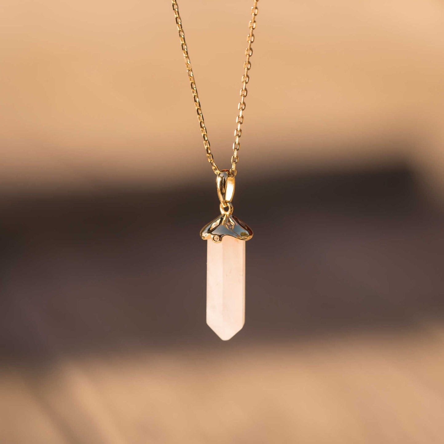 Intuition pendelsmykke sølv, rosenkvarts 221419 - Bjerveur.noIntuition pendelsmykke sølv, rosenkvarts 221419