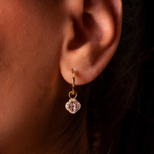 Ivy øreringer i 925 forgylt sølv med ros 991954 - Bjerveur.noIvy øreringer i 925 forgylt sølv med ros 991954