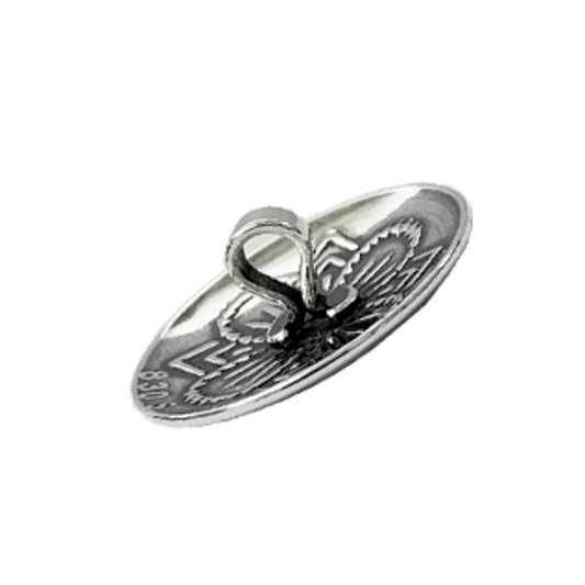 Knapp 16 mm, oksidert 086100 - Bjerveur.noKnapp 16 mm, oksidert 086100