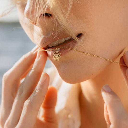 Kronechakra smykke i sølv, ametyst 221427 - Bjerveur.noKronechakra smykke i sølv, ametyst 221427