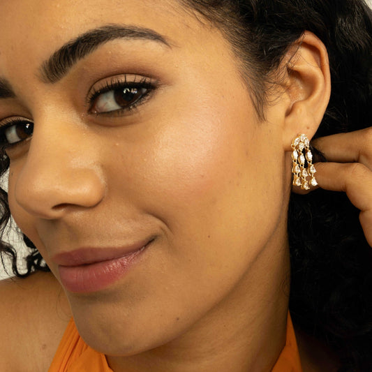 Louisa øredobber i sølv med zirkonia 240411 - Bjerveur.noLouisa øredobber i sølv med zirkonia 240411