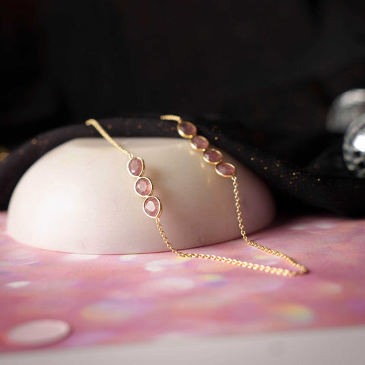 Mirage kjede i sølv med steiner 992481 - Bjerveur.noMirage kjede i sølv med steiner 992481